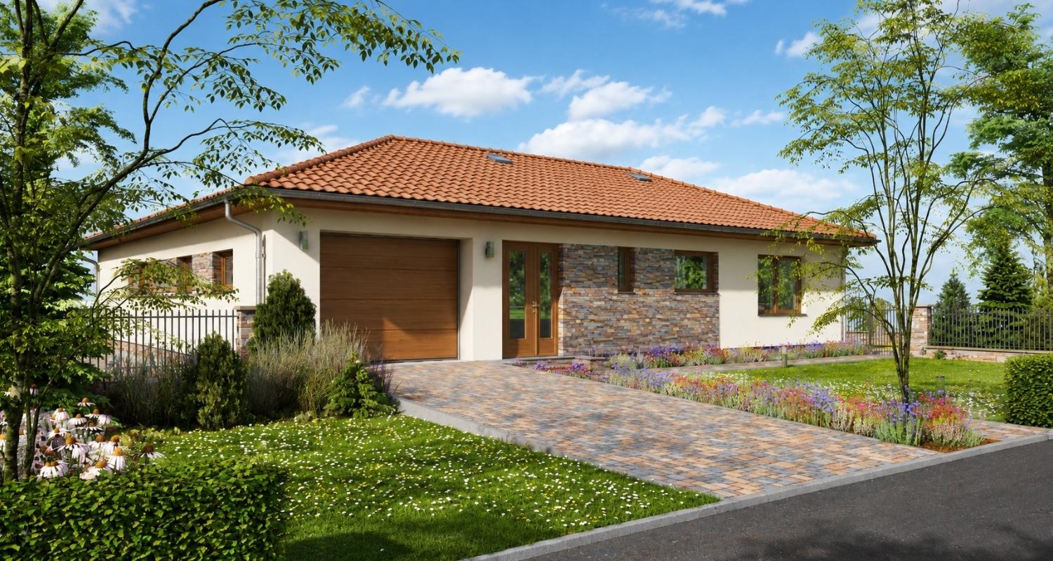 Dřevostavba Roma - dům, který myslí na život celé rodiny (Zdroj: neathouses.eu)