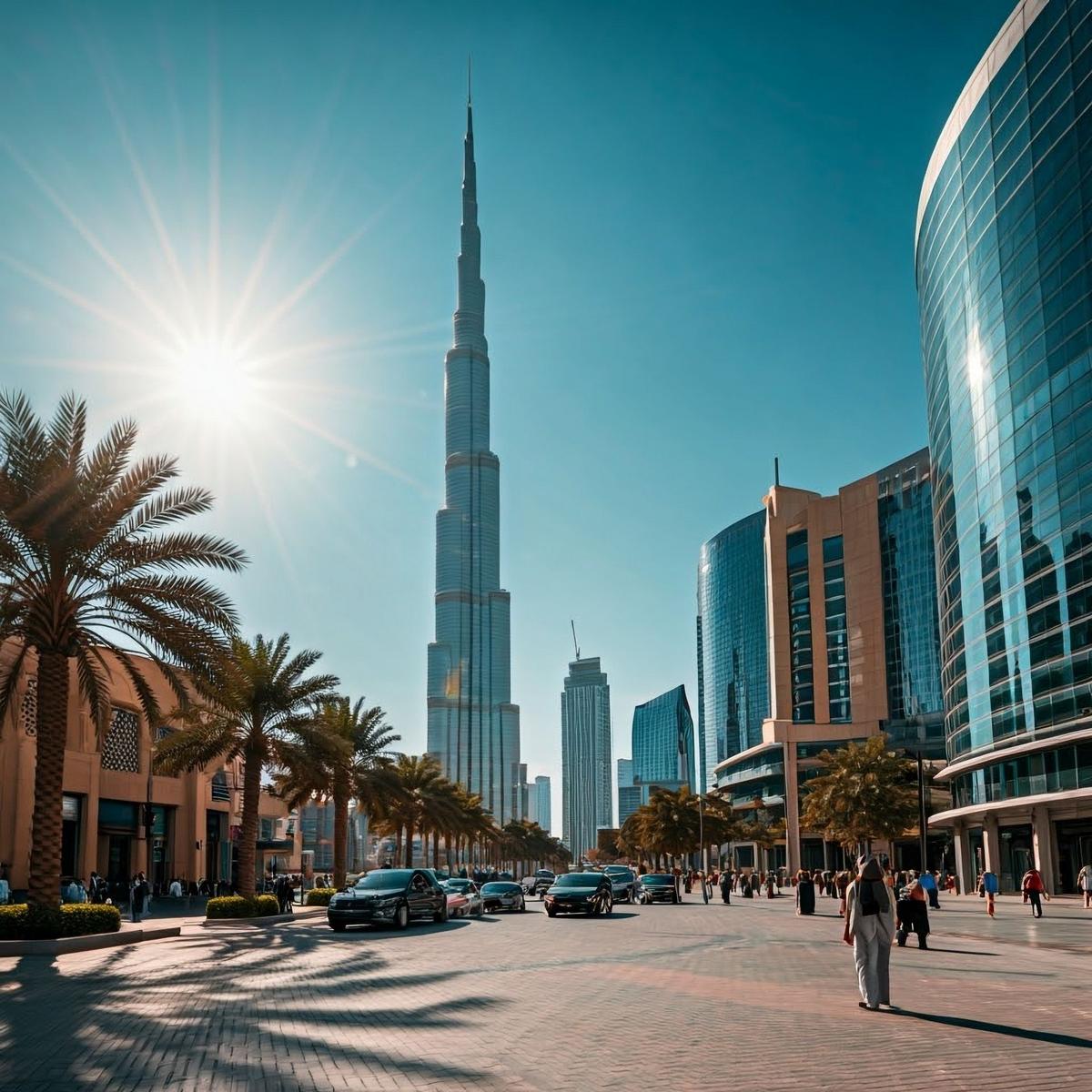 Burj Khalifa - věž si vodu vyrábí (Zdroj: Shutterstock)