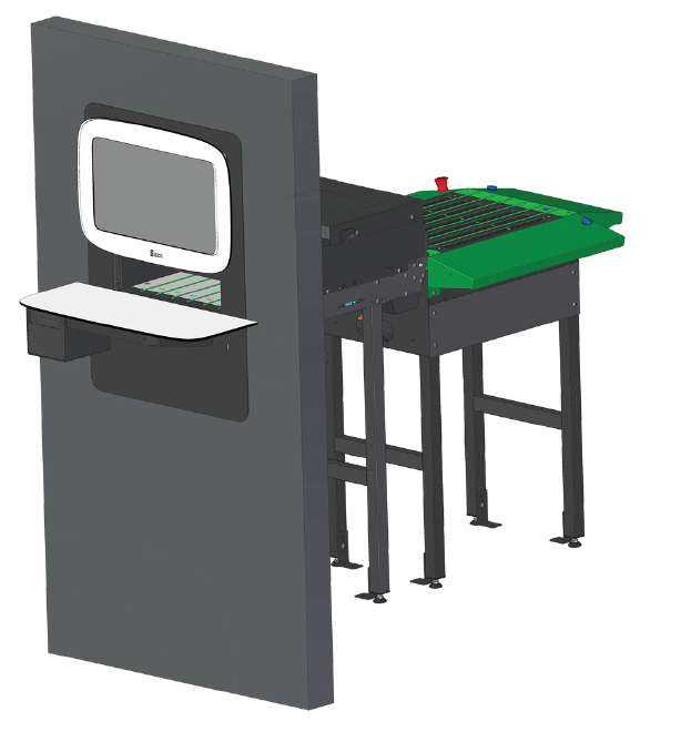 Knihovní návratový automat Lyngsoe Sortmate C2 s tříděním do tří míst (Zdroj: ORIS PLUS)