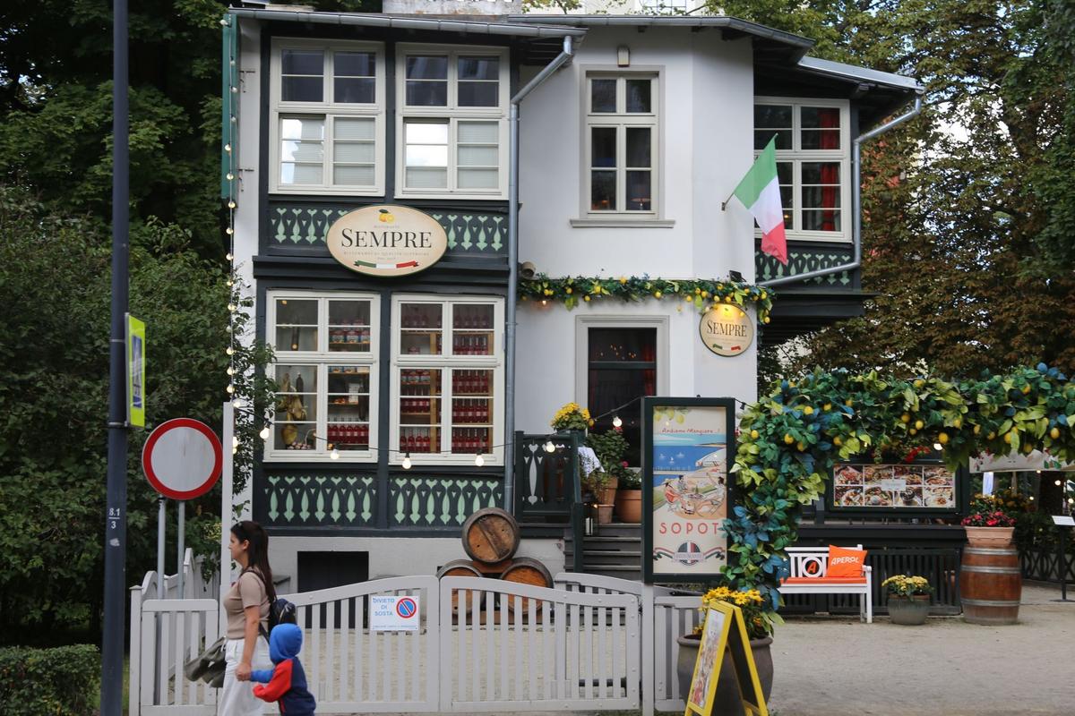 Typická sopotská weranda (Foto: Petr Pojar)