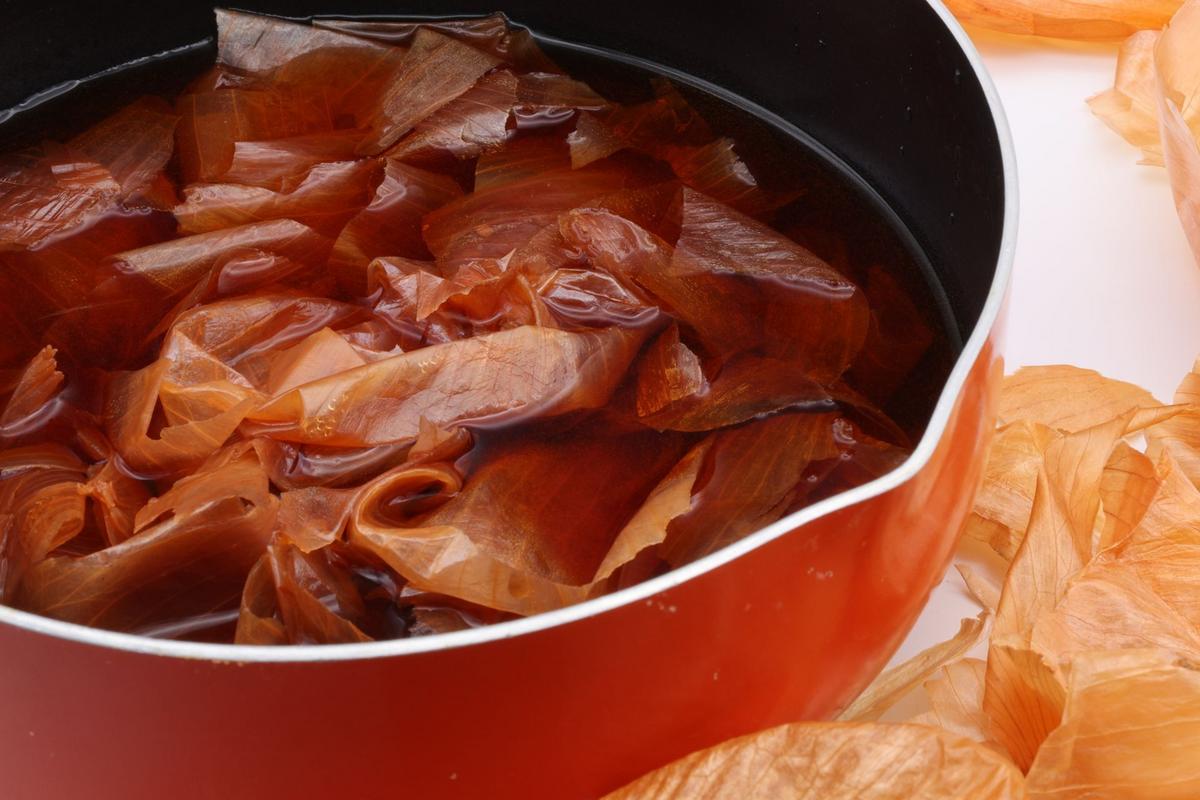 Vaření cibulových slupek (Zdroj: Shutterstock)