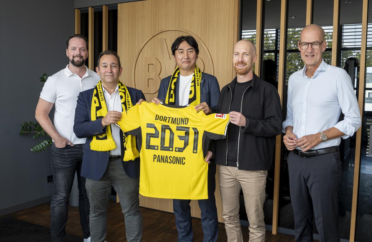 Spolupráce mezi společností Panasonic a Borussií Dortmund byla podepsána do roku 2031.
