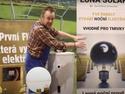 LUNA SOLAR: První FVE, která vyrábí elektřinu i z měsíčního svitu