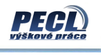 Pecl - výškové práce