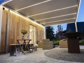 Bioklimatická pergola STAR a LED osvětlení