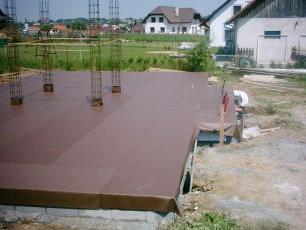 PVC izolace základů a plochých střech
