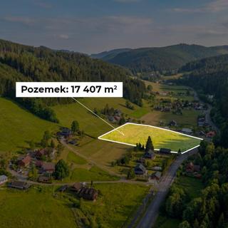 Prodej pozemků na stavbu domu, hotelu, penzionu či jiného ubytovacího zařízení Velké Karlovice