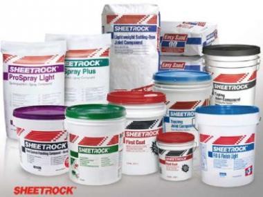 Kompletní zavedení výrobků SHEETROCK®