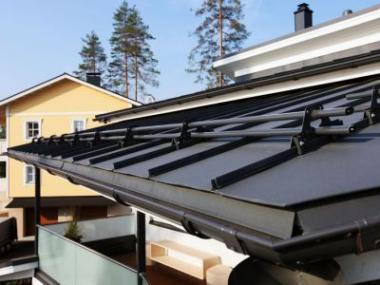 Skandinávský design na střechách a fasádách