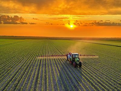 Ošetření pěstovaných plodin pesticidem (Zdroj: Shutterstock)