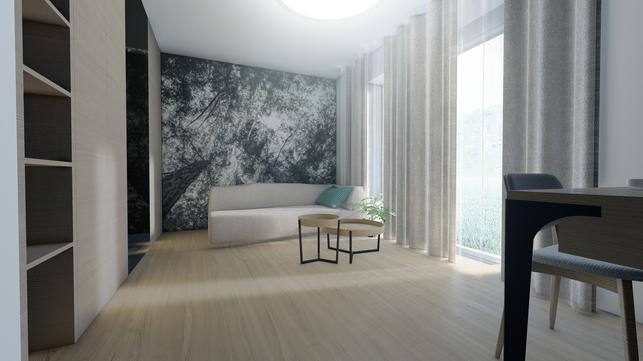 3D vizualizace interiéru (Zdroj: JN Design)