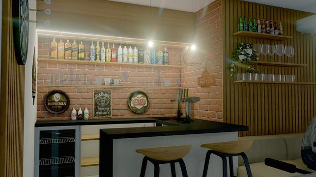 3D vizualizace interiéru (Zdroj: JN Design)
