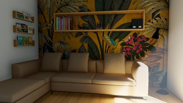 3D vizualizace interiéru (Zdroj: JN Design)