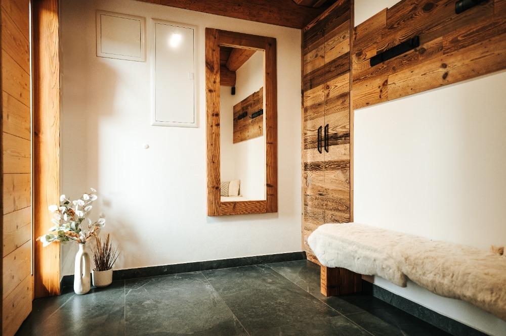 Dřevostavba Post and Beam - Meltoni, interiér; Dům měsíce srpna 2026 (Zdroj: Sruby Urban)