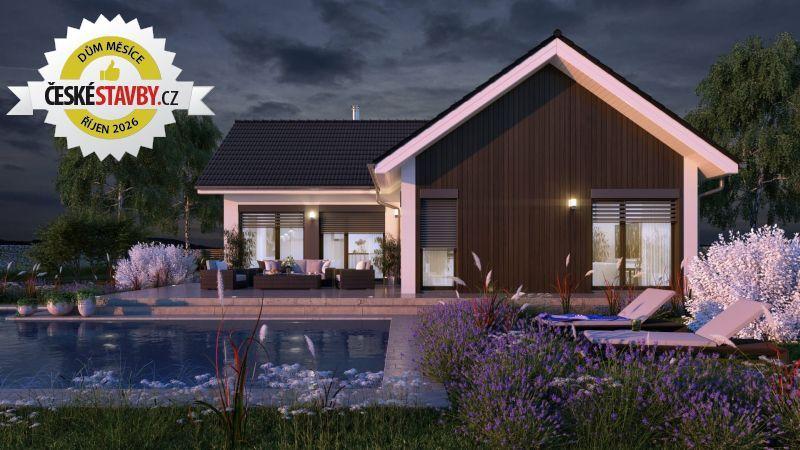 Bungalov Rinot - Dům měsíce října 2026 (Zdroj: HK-DŘESTAV)