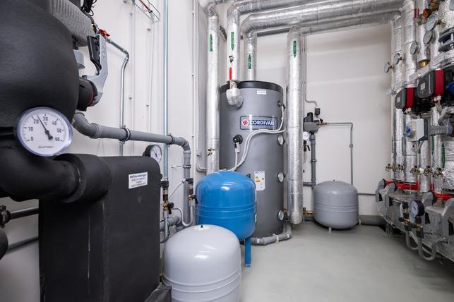 Technologické zázemí (Foto: Vojta Herout)