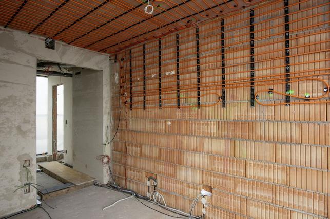 Stěnové a stropní vytápění/chlazení REHAU (Zdroj: REHAU)