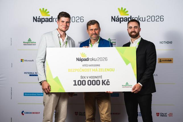 Ocenění v kategorii Bezpečnost má zelenou (Zdroj: napadroku.cz)
