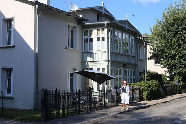 Typická sopotská weranda (Foto: Petr Pojar)