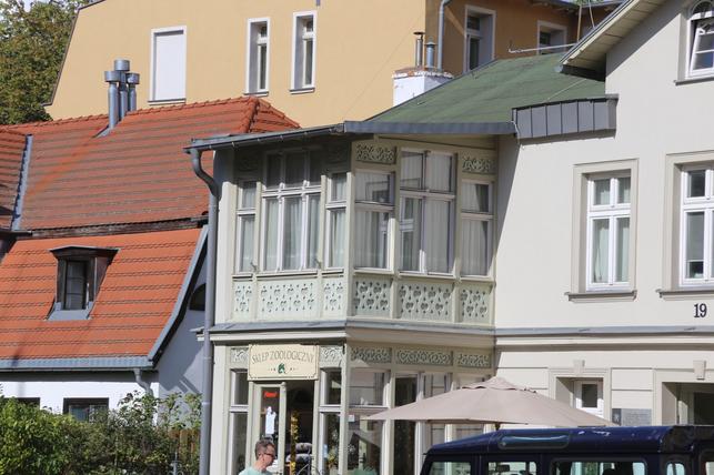Typická sopotská weranda (Foto: Petr Pojar)