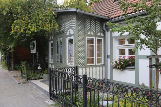 Typická sopotská weranda (Foto: Petr Pojar)