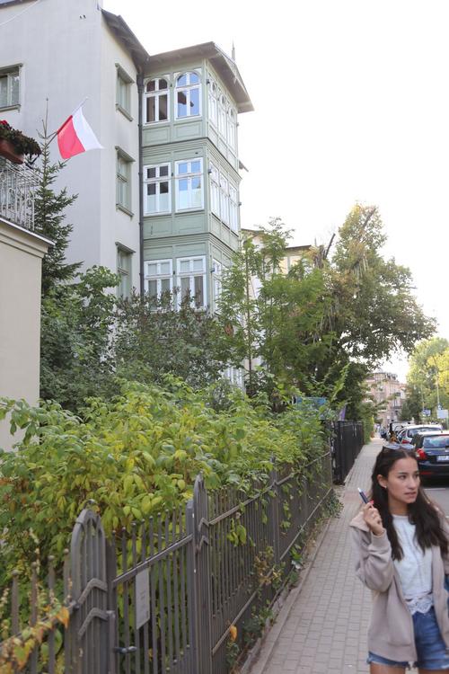 Typická sopotská weranda (Foto: Petr Pojar)