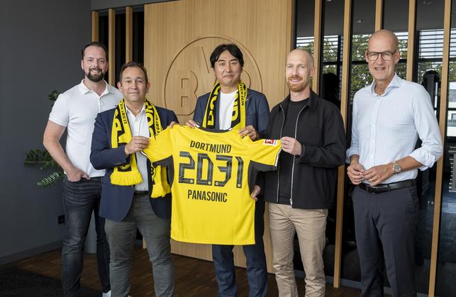 Spolupráce mezi společností Panasonic a Borussií Dortmund byla podepsána do roku 2031.