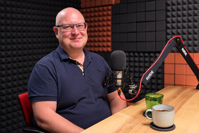 Hostem podcastu ČESKÉSTAVBY.cz byl Jakub Pyšný (Foto: Jana Machová)
